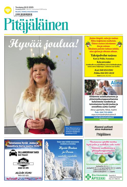 Pitäjäläinen 18.12.2025