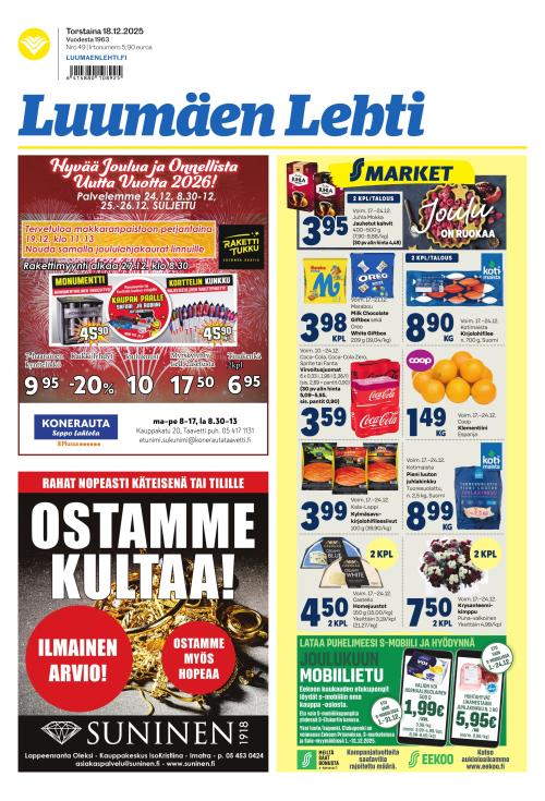 Luumäen Lehti 18.12.2025