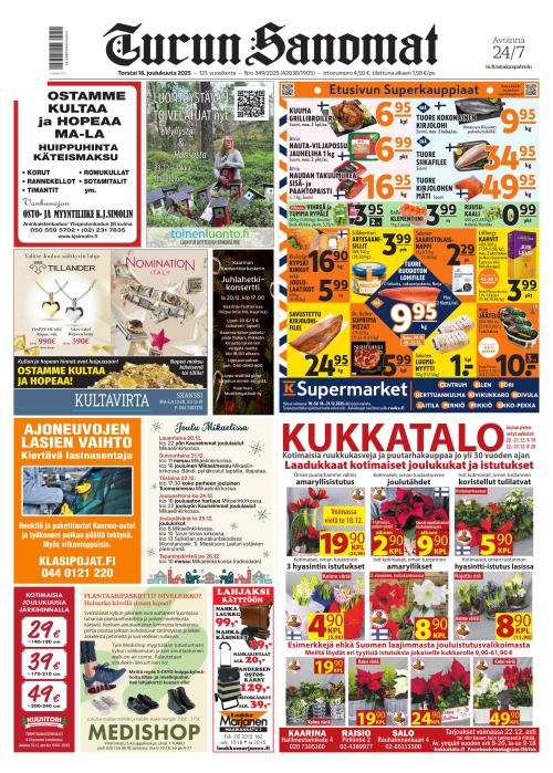 Turun Sanomat 18.12.2025