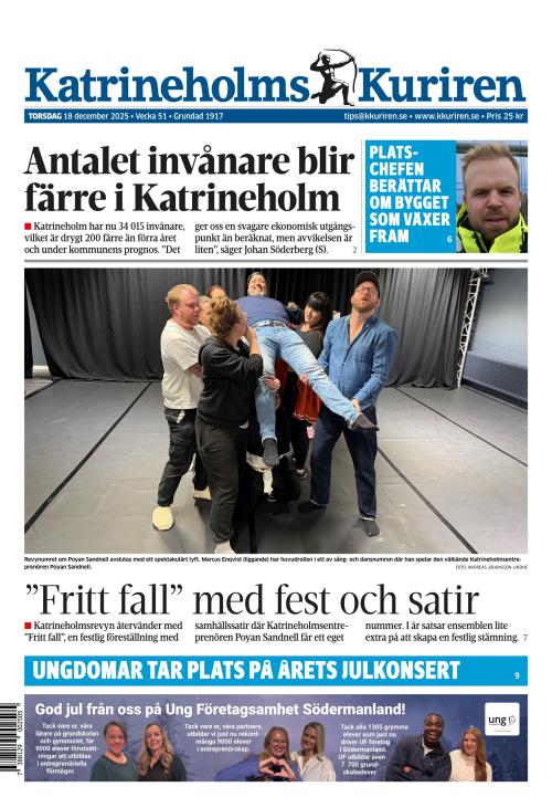 Katrineholms-Kuriren 18.12.2025