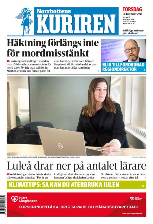 Norrbottens-kuriren 18.12.2025