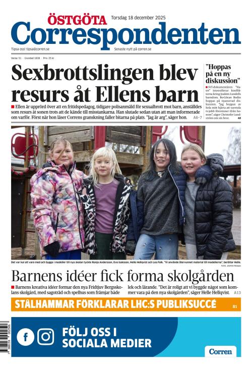 Östgöta Correspondenten 18.12.2025