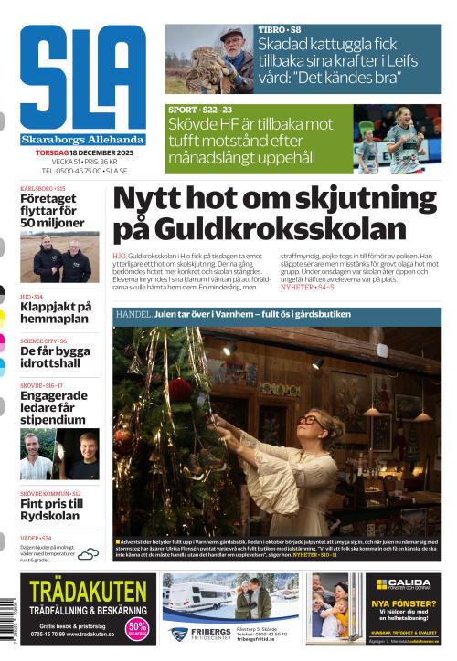 Skaraborgs Allehanda 18.12.2025