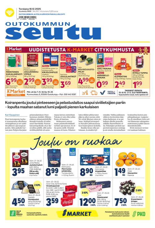 Outokummun Seutu 18.12.2025