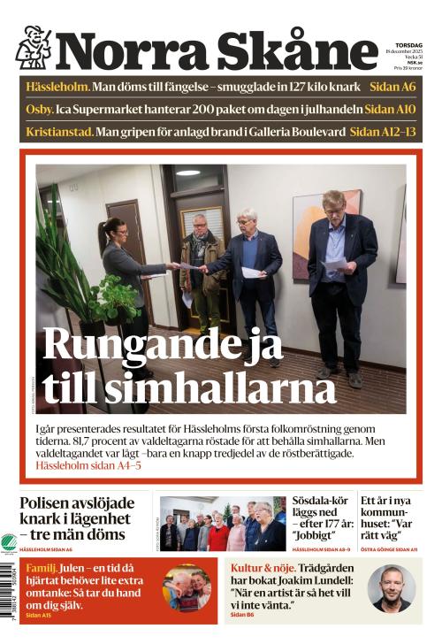 Norra Skåne 18.12.2025