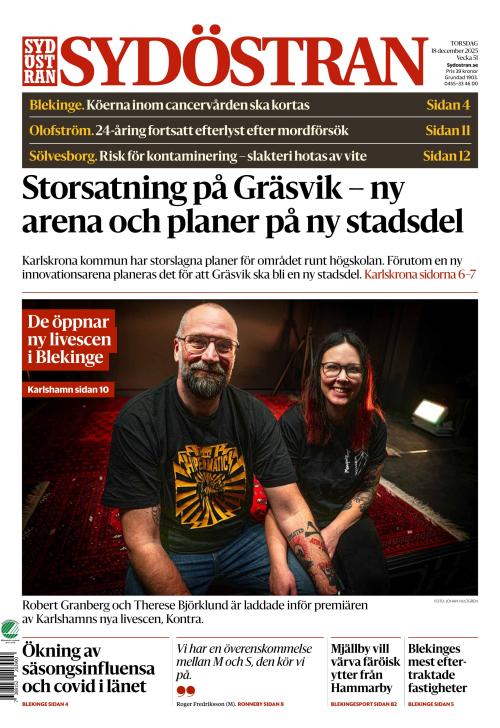 Sydöstran 18.12.2025