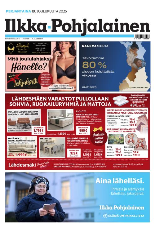 Ilkka-Pohjalainen 19.12.2025