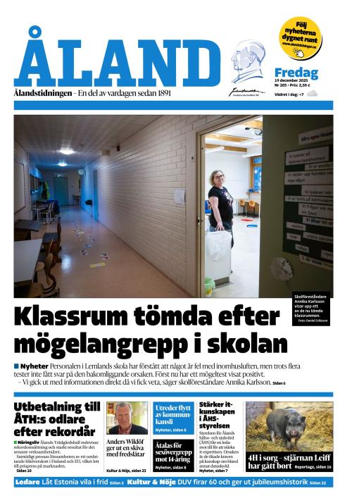 Ålandstidningen 19.12.2025