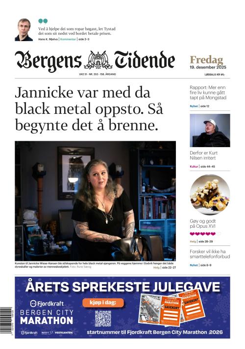 Bergens Tidende (NO) 19.12.2025