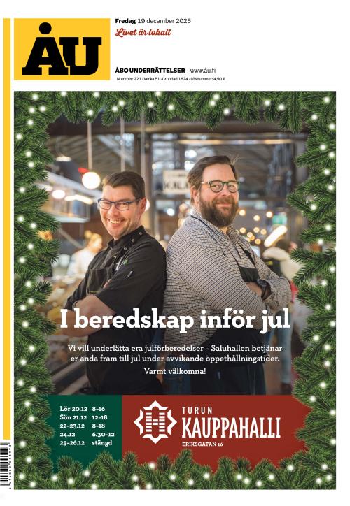 Åbo Underrättelser 19.12.2025