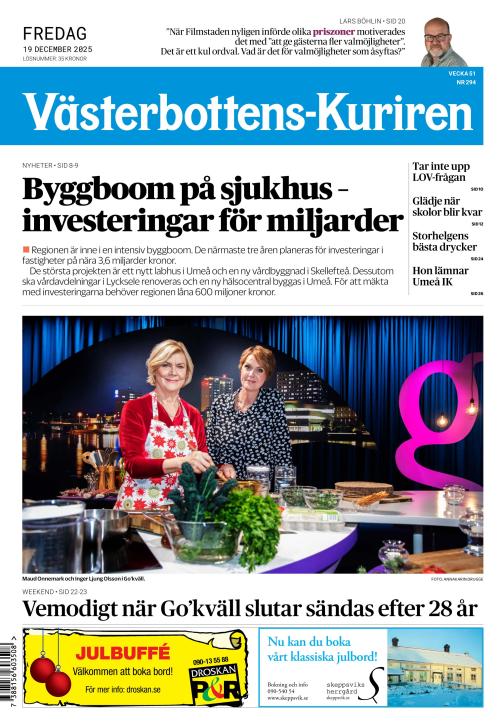 Västerbottens-Kuriren (SE) 19.12.2025