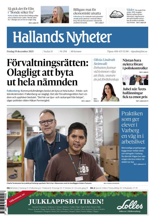 Hallands Nyheter 19.12.2025