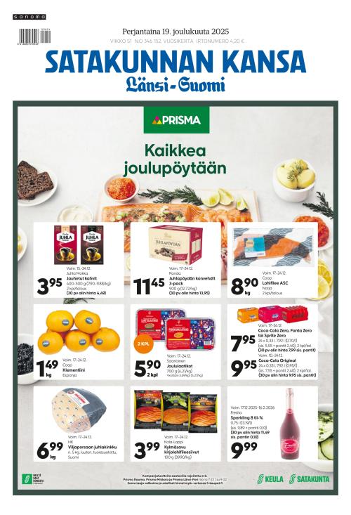 Satakunnan Kansa Länsi-Suomi 19.12.2025