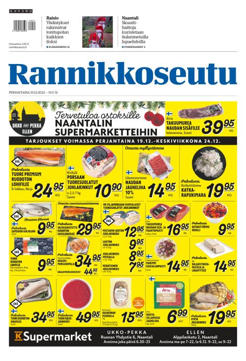 Rannikkoseutu 19.12.2025