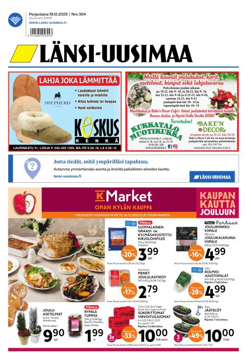 Länsi-Uusimaa 19.12.2025