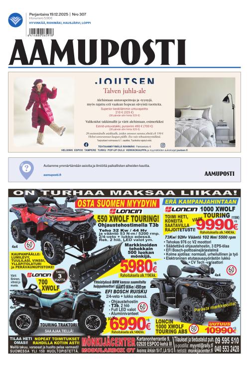 Aamuposti 19.12.2025