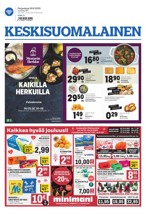 Keskisuomalainen 19.12.2025