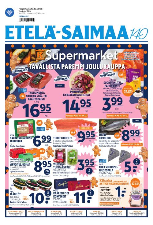 Etelä-Saimaa 19.12.2025