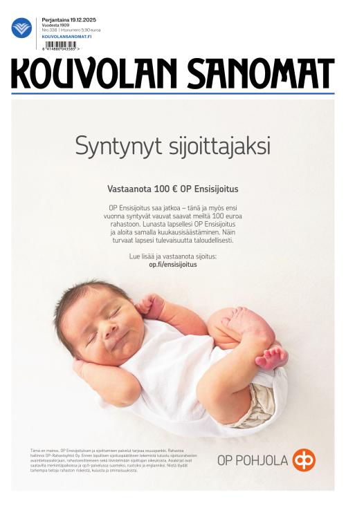 Kouvolan Sanomat 19.12.2025