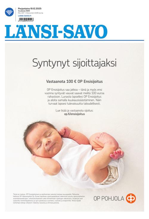 Länsi-Savo 19.12.2025