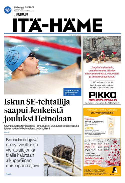Itä-Häme 19.12.2025