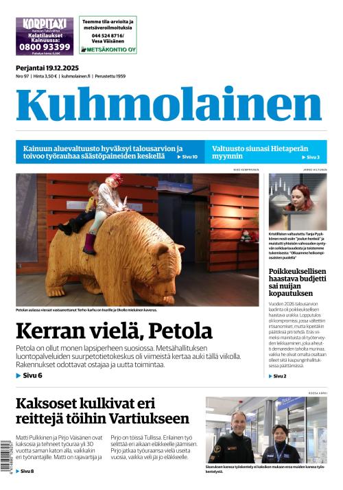 Kuhmolainen 19.12.2025