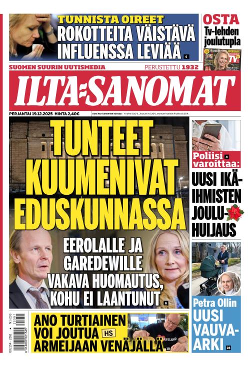 Ilta-Sanomat 19.12.2025