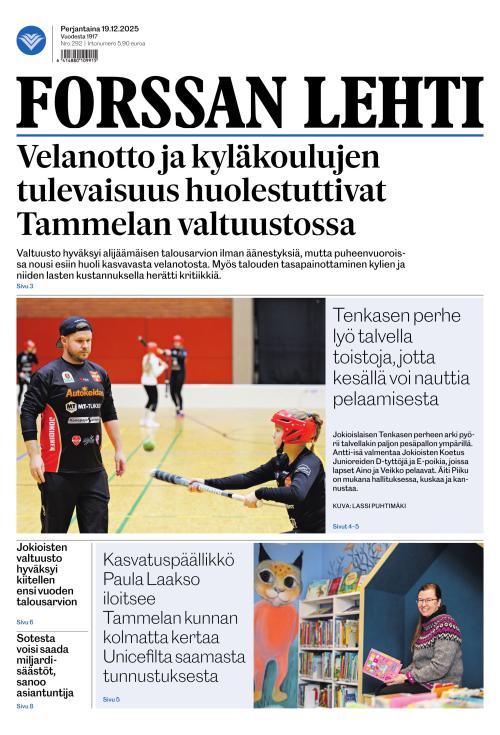 Forssan Lehti 19.12.2025
