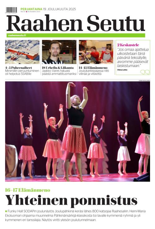 Raahen Seutu 19.12.2025