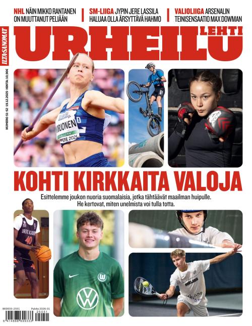 Urheilulehti 19.12.2025