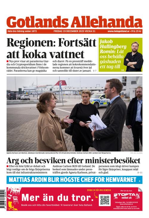 Gotlands Allehanda 19.12.2025