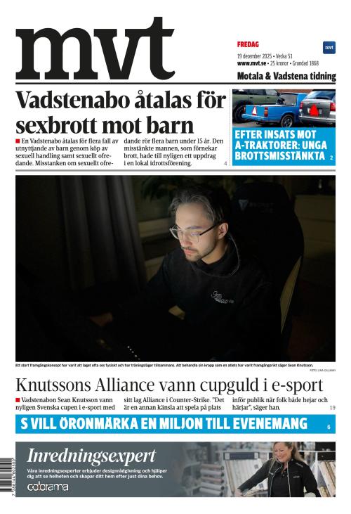Motala Vadstena Tidning 19.12.2025
