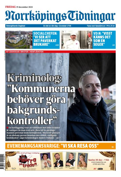Norrköpings Tidningar 19.12.2025
