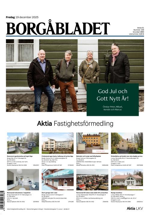 Borgåbladet 19.12.2025