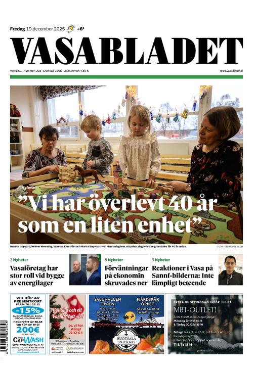 Vasabladet 19.12.2025