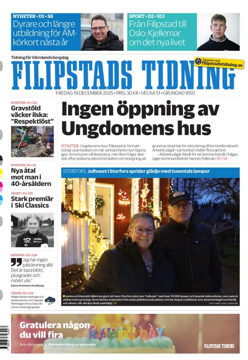 Filipstads Tidning 19.12.2025