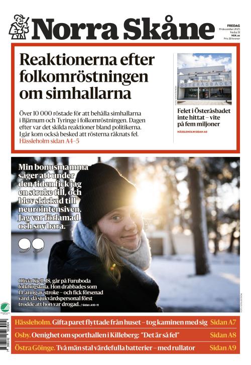 Norra Skåne 19.12.2025