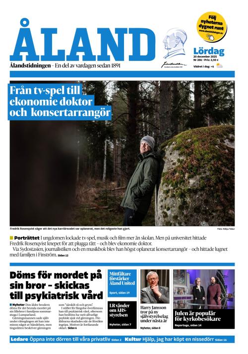 Ålandstidningen 20.12.2025