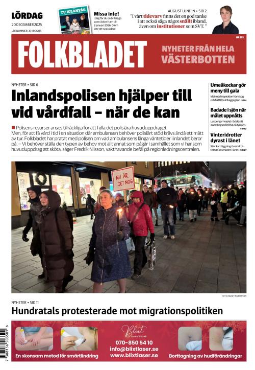 Folkbladet (Västerbotten) (SE) 20.12.2025