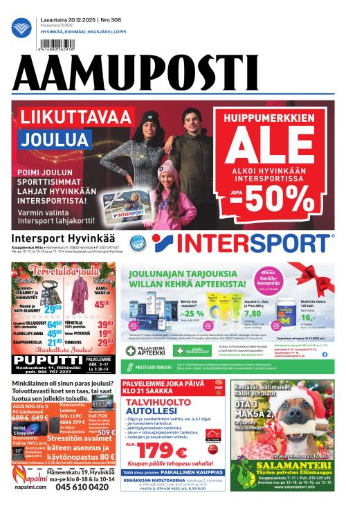 Aamuposti 20.12.2025