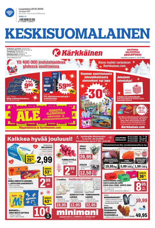 Keskisuomalainen 20.12.2025
