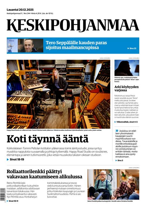 Keskipohjanmaa 20.12.2025