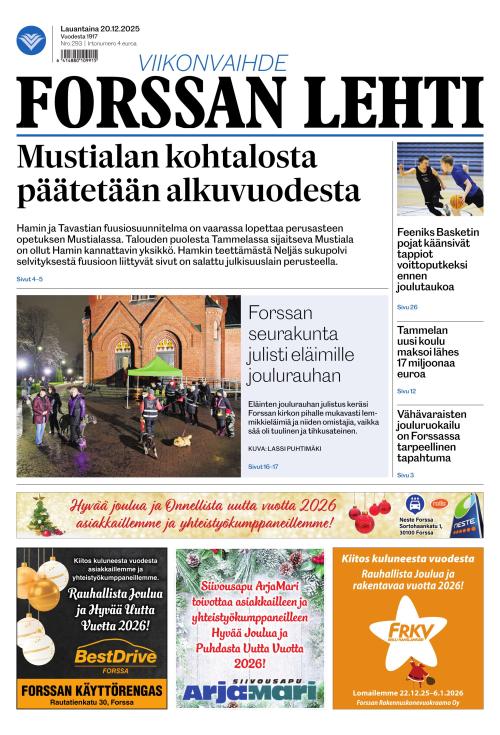 Forssan Lehti 20.12.2025