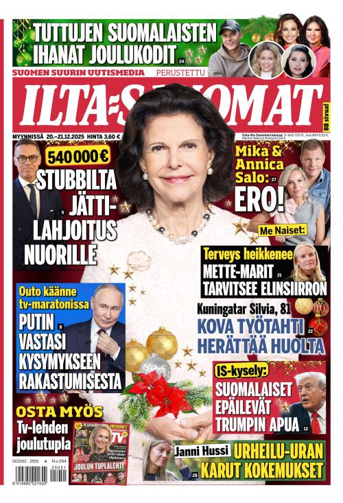 Ilta-Sanomat 20.12.2025