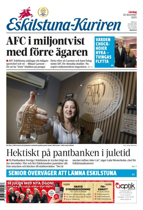 Eskilstuna-Kuriren 20.12.2025