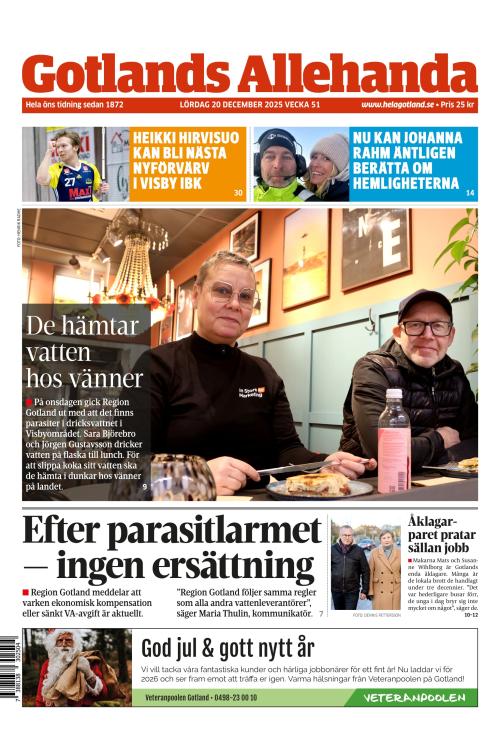Gotlands Allehanda 20.12.2025