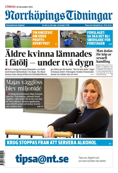 Norrköpings Tidningar 20.12.2025