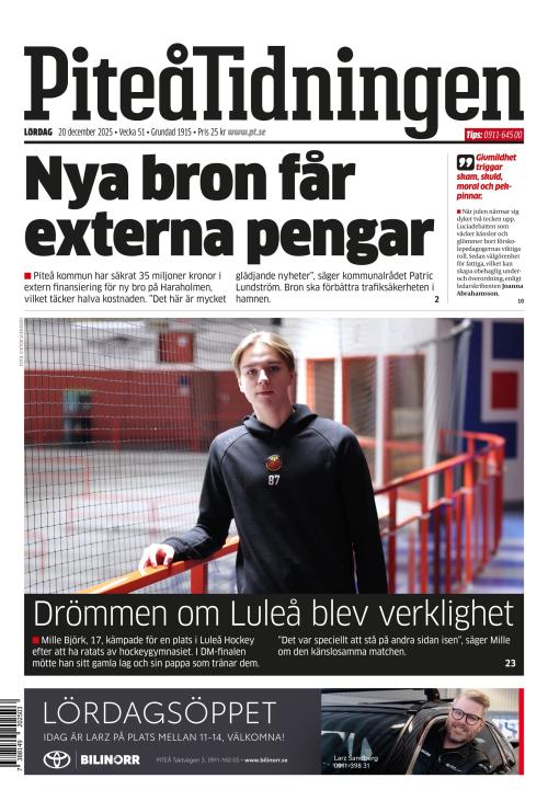 Piteå-Tidningen 20.12.2025