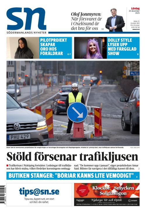 Södermanlands Nyheter 20.12.2025