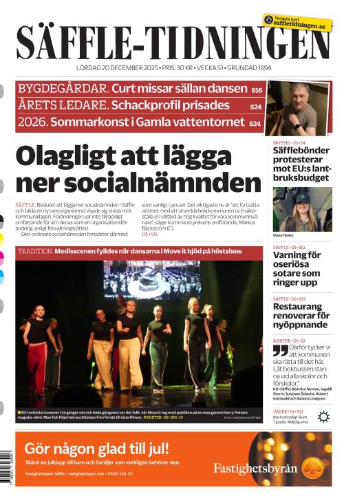 Säffle-Tidningen 20.12.2025